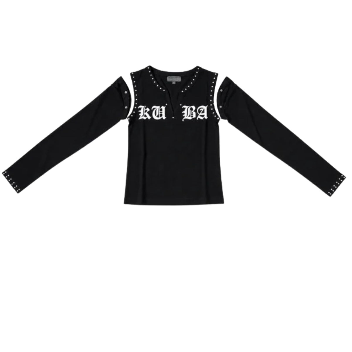 KU..BA Detachable sleeves top